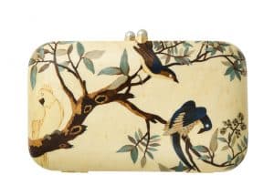 Sylvia Furmanovich marquetry clutch/handbag