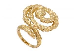 Chaumet gold abstract ring