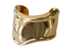 peretti gold bone cuff