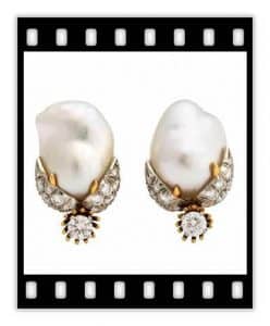 schlumberger peggy rockefeller pearl and diamond earrings