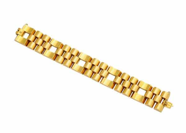 retro 18k gold bracelet