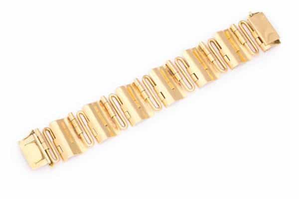 vintage 18k gold bracelet