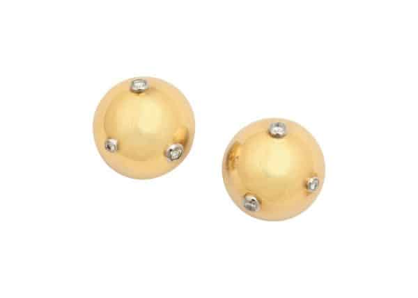 paloma picasso diamond and 18k cosmos earrings
