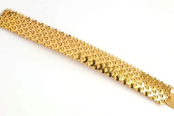rene boivin dimensional gold bracelet