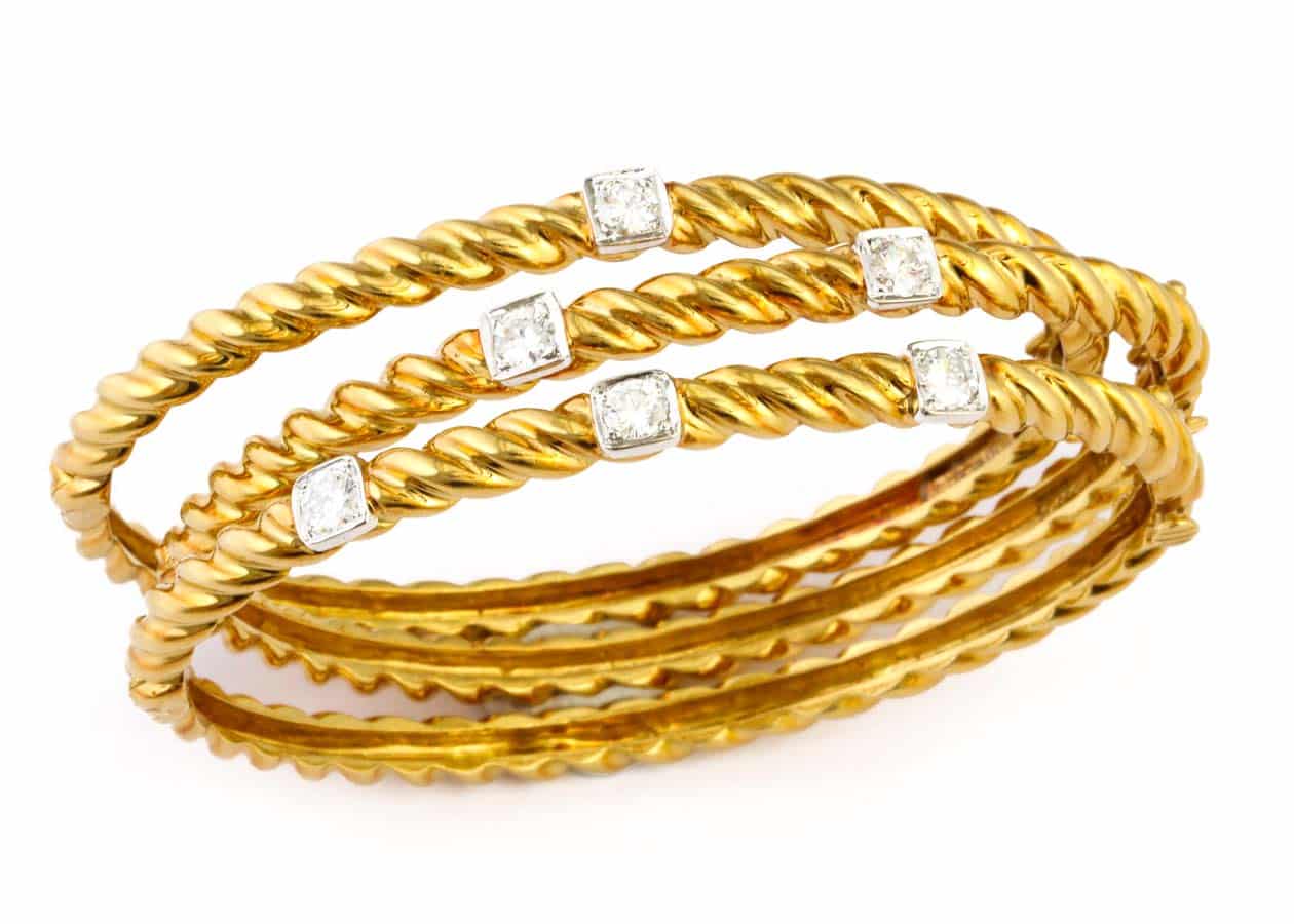 WHITE GOLD AND DIAMOND LOVE BANGLEBRACELET CARTIER  Jewels Online   2020  Sothebys