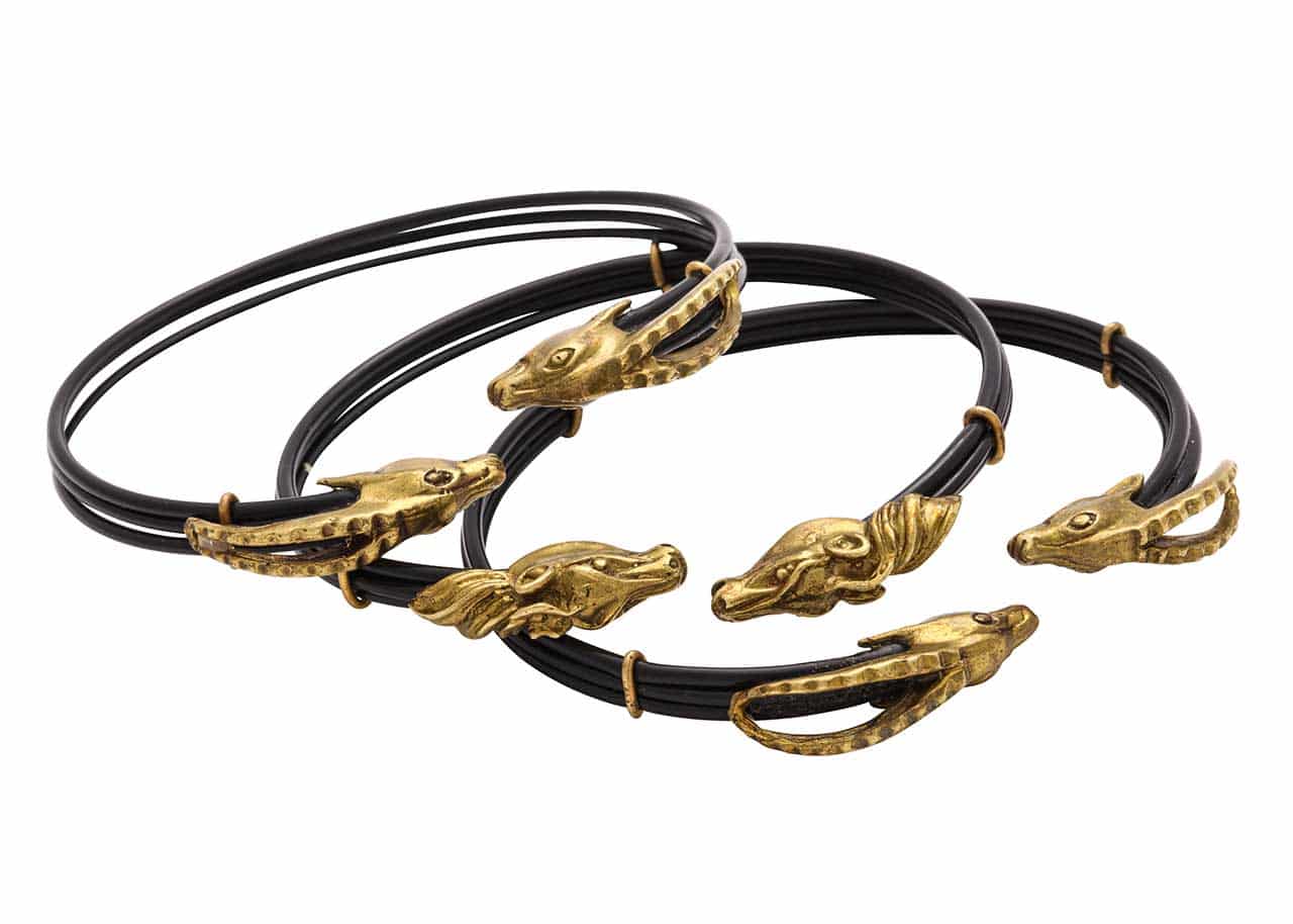MEG16 Braided elephant hair bracelet with brass – Just Elephant-hdcinema.vn