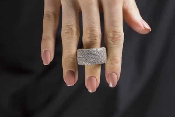 garrard diamond band ring