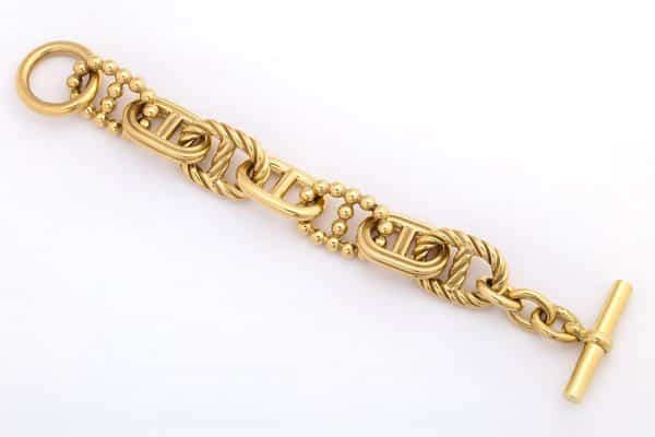 hermes 18k limited edition “parade” bracelet