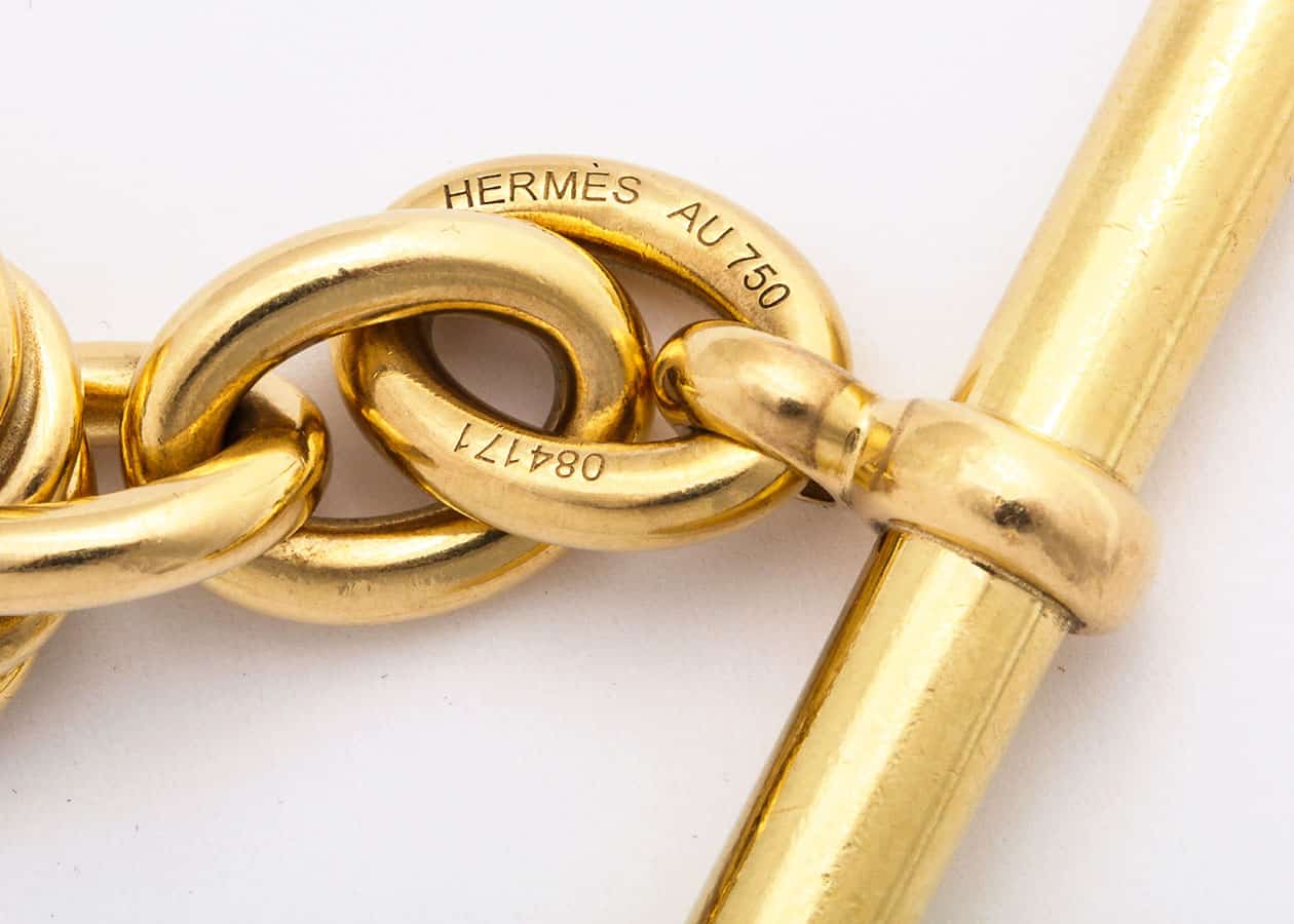 hermes 18k limited edition “parade” bracelet | dkfarnum