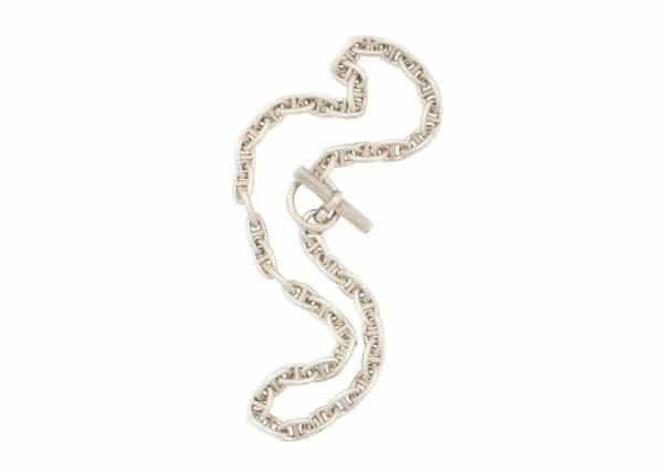 hermes sterling silver chaine d’ancre necklace