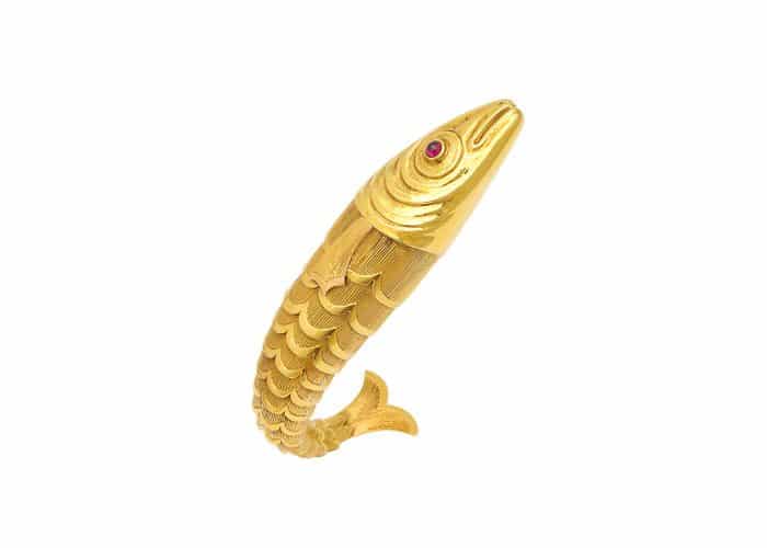 schlumberger vintage fish lighter dkfarnum