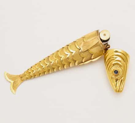 schlumberger vintage fish lighter