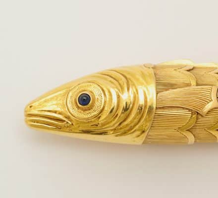 schlumberger vintage fish lighter