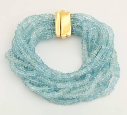 verdura aquamarine bracelets or choker