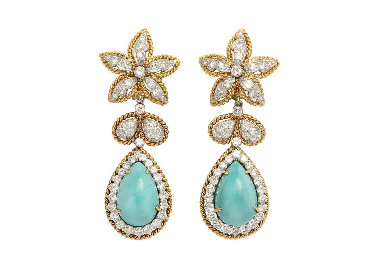 SheikhaMozahFashion | David webb, Gold coral earrings, Coral earrings
