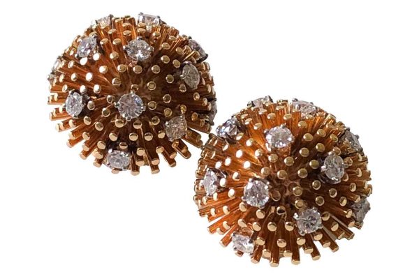 ruser gold diamond earrings-1