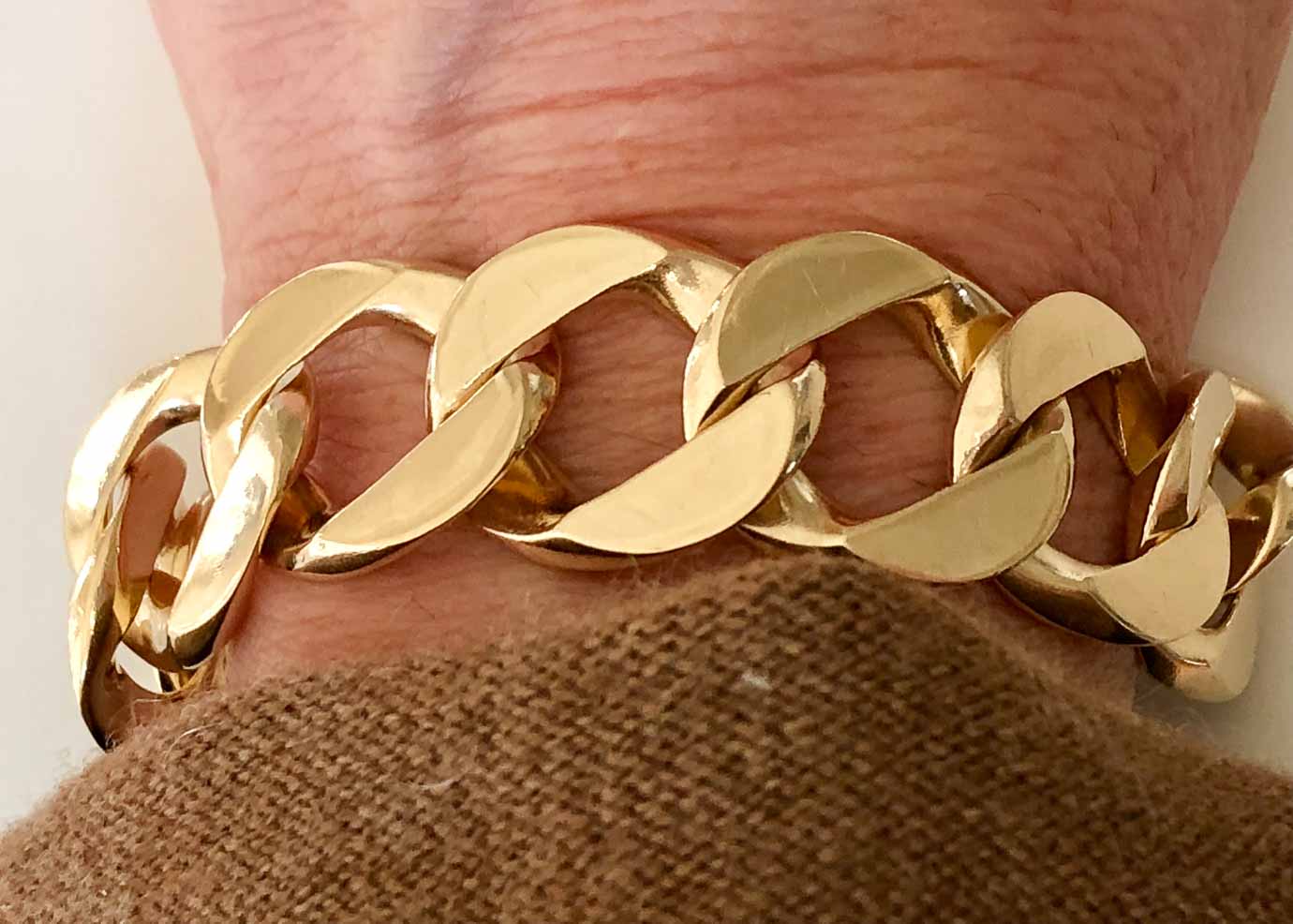 vintage cartier gold bracelet