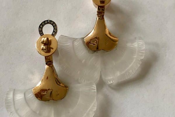 silvia furmanovich gingko earrings