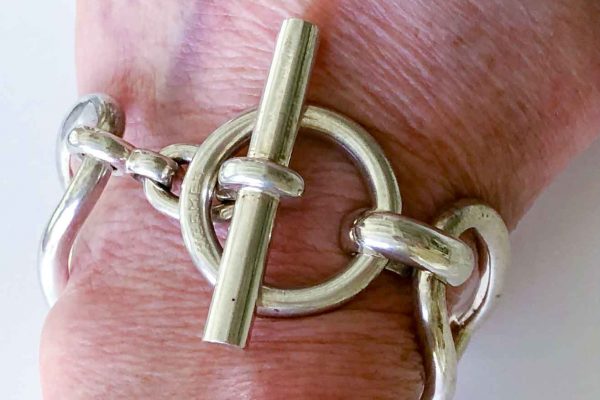 vintage hermes chaine d’ancre bracelet
