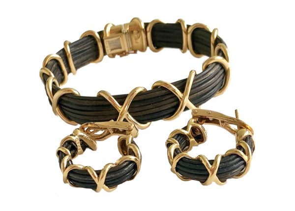 fred joaillier earrings + bracelet