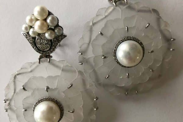 furmanovich snowflake earrings