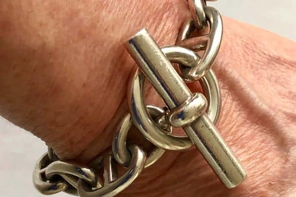 hermès chaine d’ ancre bracelet
