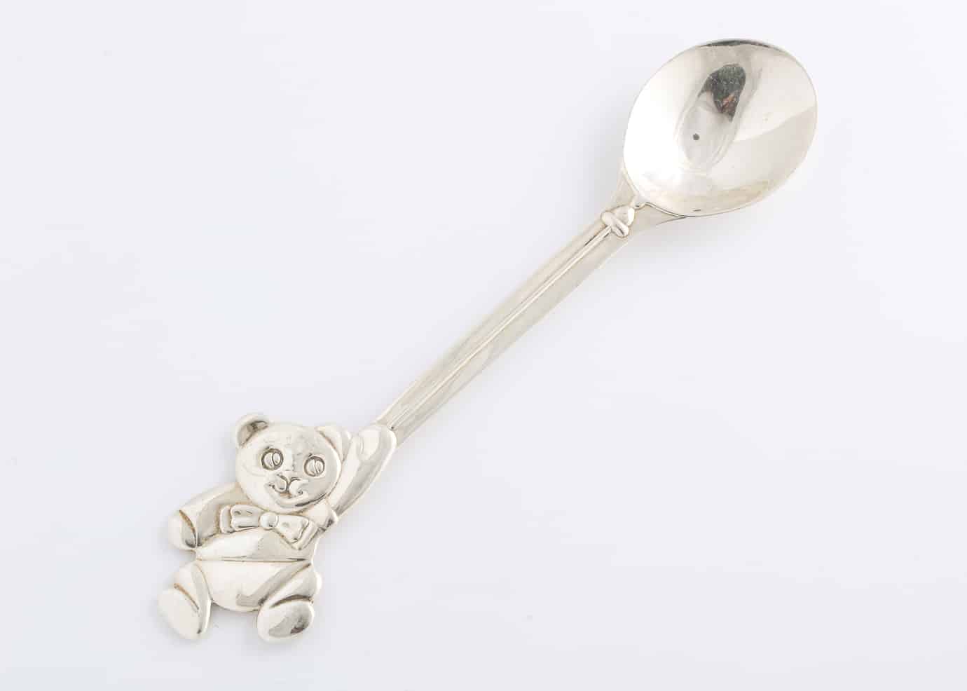 Tiny Tiffany Seahorse Baby Spoon in Sterling Silver