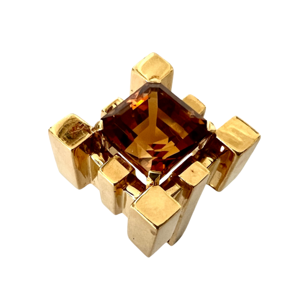 Aldo Cipullo ‘70s Citrine Ring