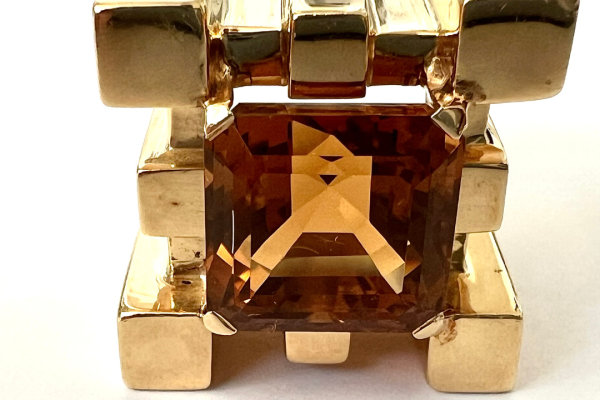 Aldo Cipullo ‘70s Citrine Ring - Image 6