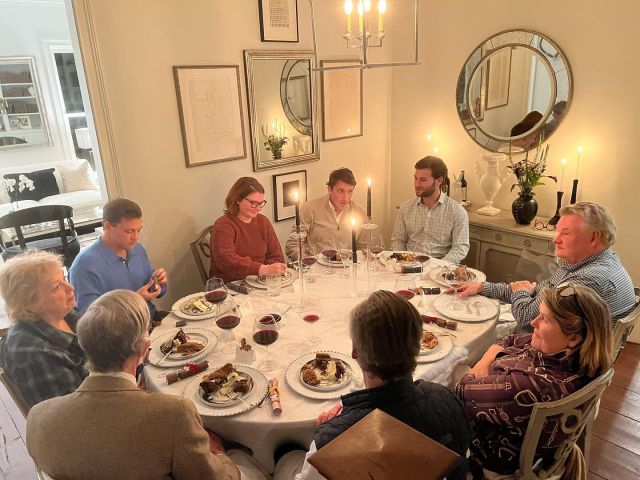 Our Gang. So thankful that we can all convene to break bread, laugh and love.My guys don’t like being photographed so I’m relegated to covert snaps and table setting shots. But you get the picture. Saying Thanks. And digesting.#mytwosons#funfamily#heartythanks#inagarten#carolhowran#wineanddine# @dkfarnum.com