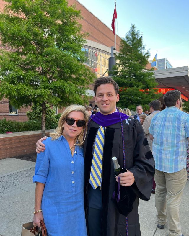He did it! Nate the Great, class of 2023. Attorney at Law. So proud. @dkfarnum.com